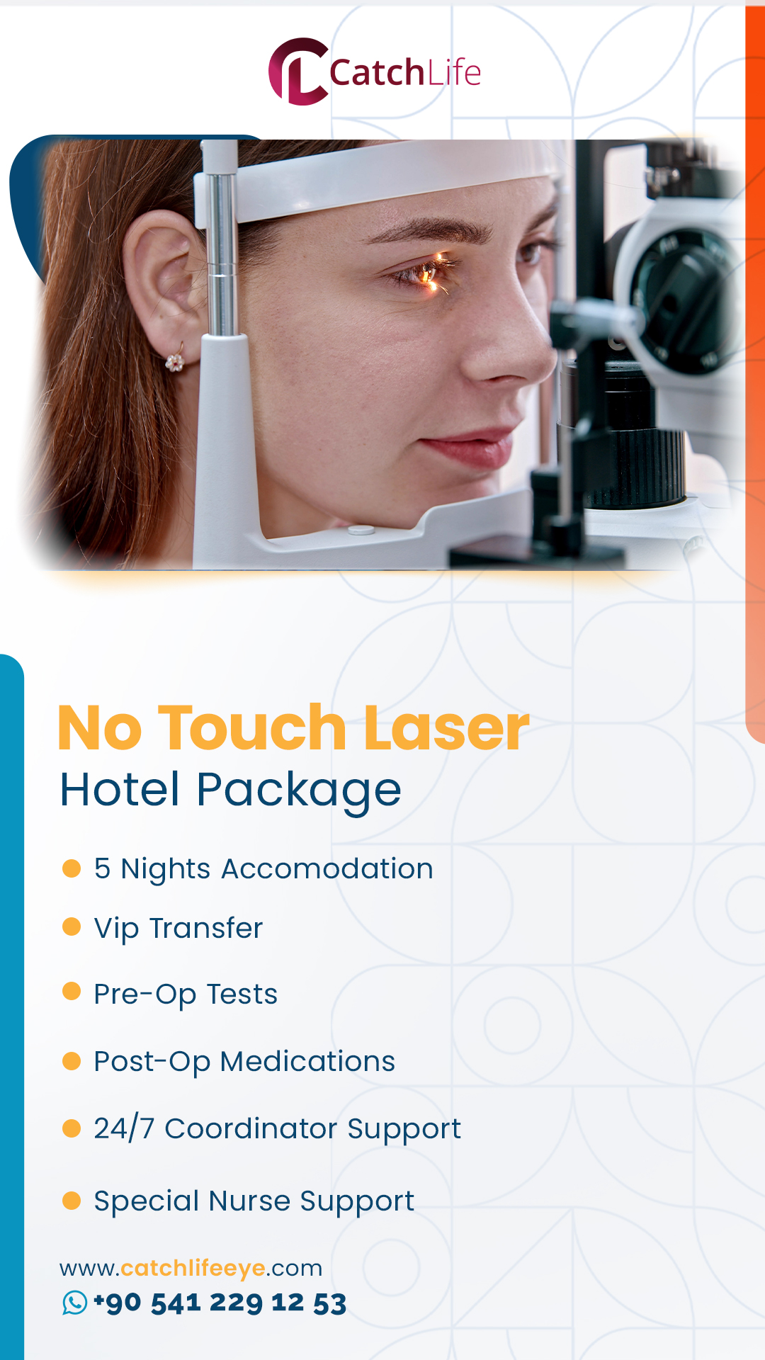 no touch laser package